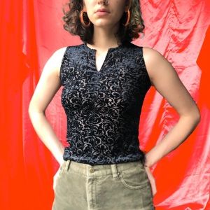 SOLD ❦ Velvet Crush Tank ❦